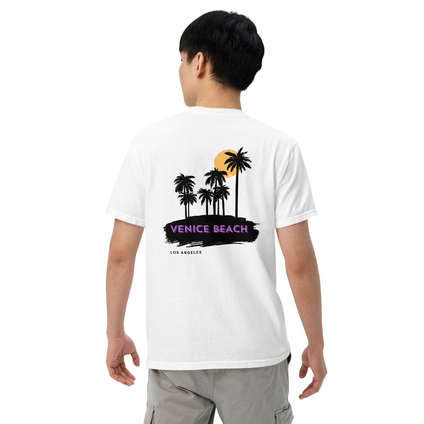 Venice Beach men garment-dyed heavyweight t-shirt