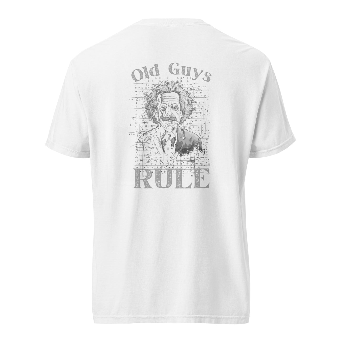 Old Guys Rule garment-dyed heavyweight t-shirt