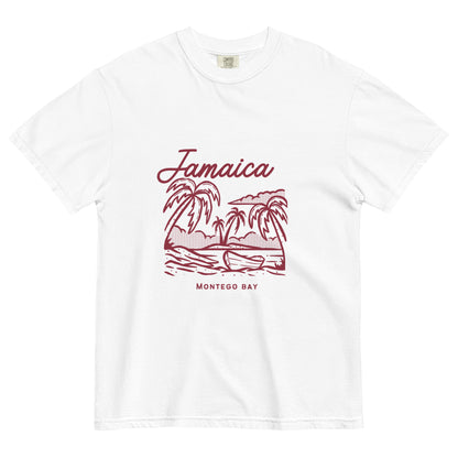 Jamaica Unisex garment-dyed heavyweight t-shirt