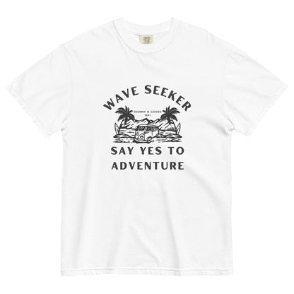 Wave Seeker Men garment-dyed heavyweight t-shirt