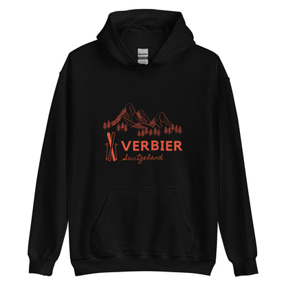 Verbier Switzerland apres ski men Hoodie