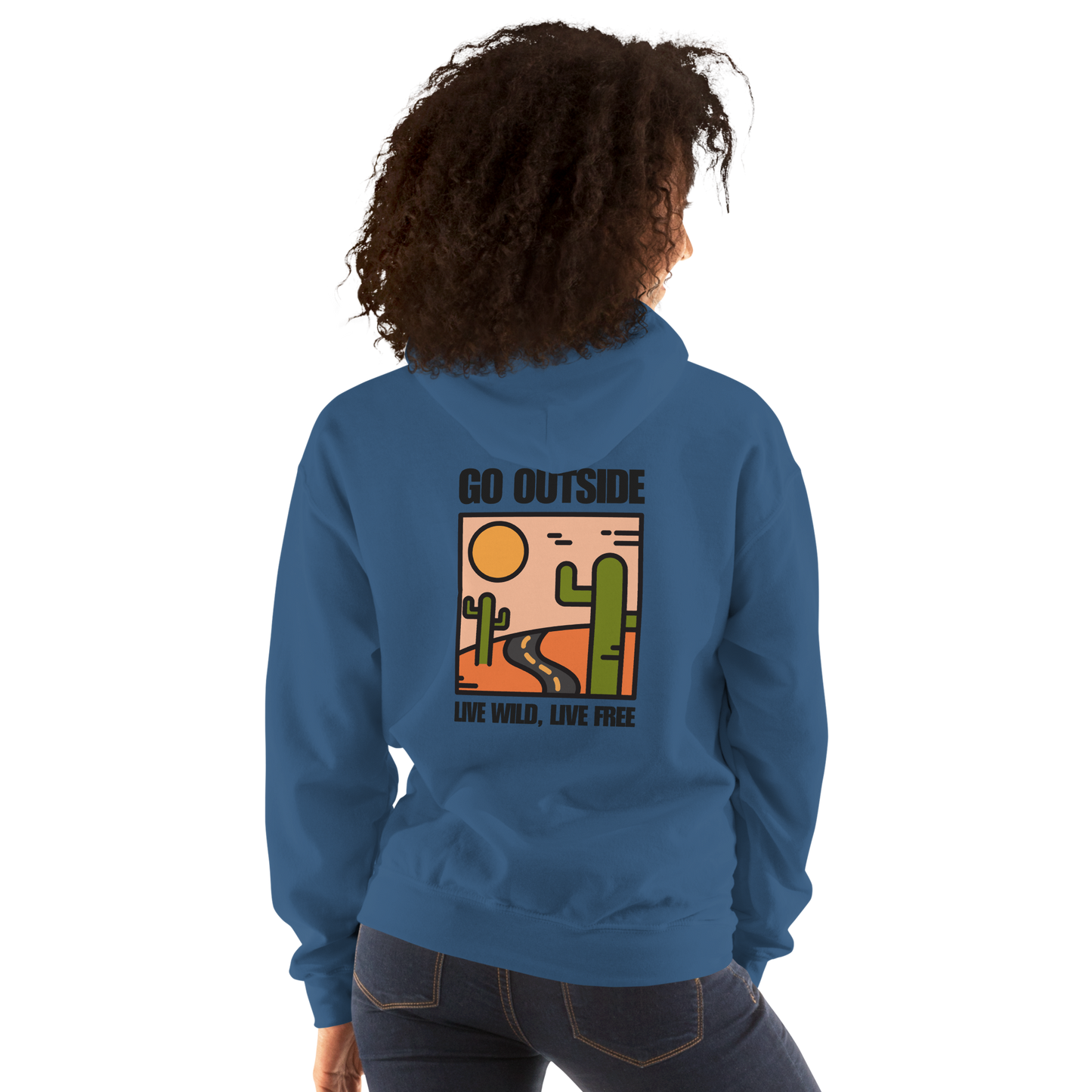 Go outside  Women's  Hoodie