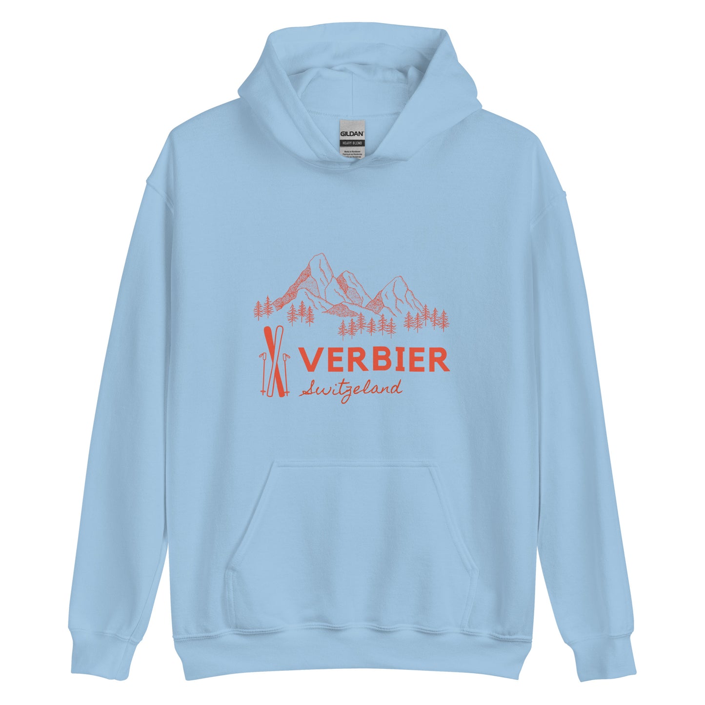 Verbier Switzerland apres ski men Hoodie