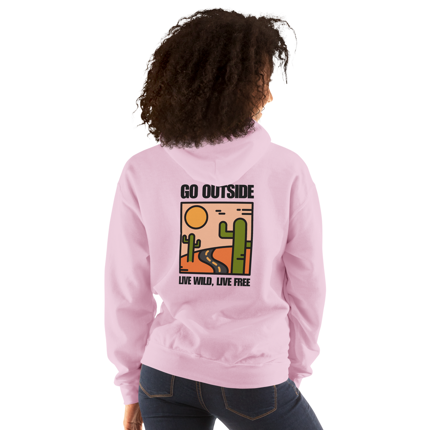 Go outside  Women's  Hoodie