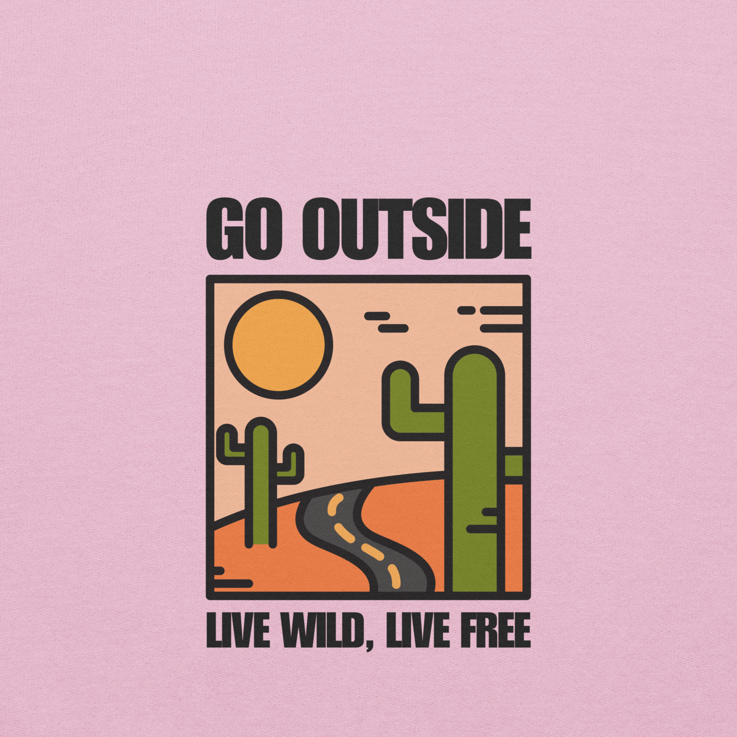 Go outside  Women's  Hoodie