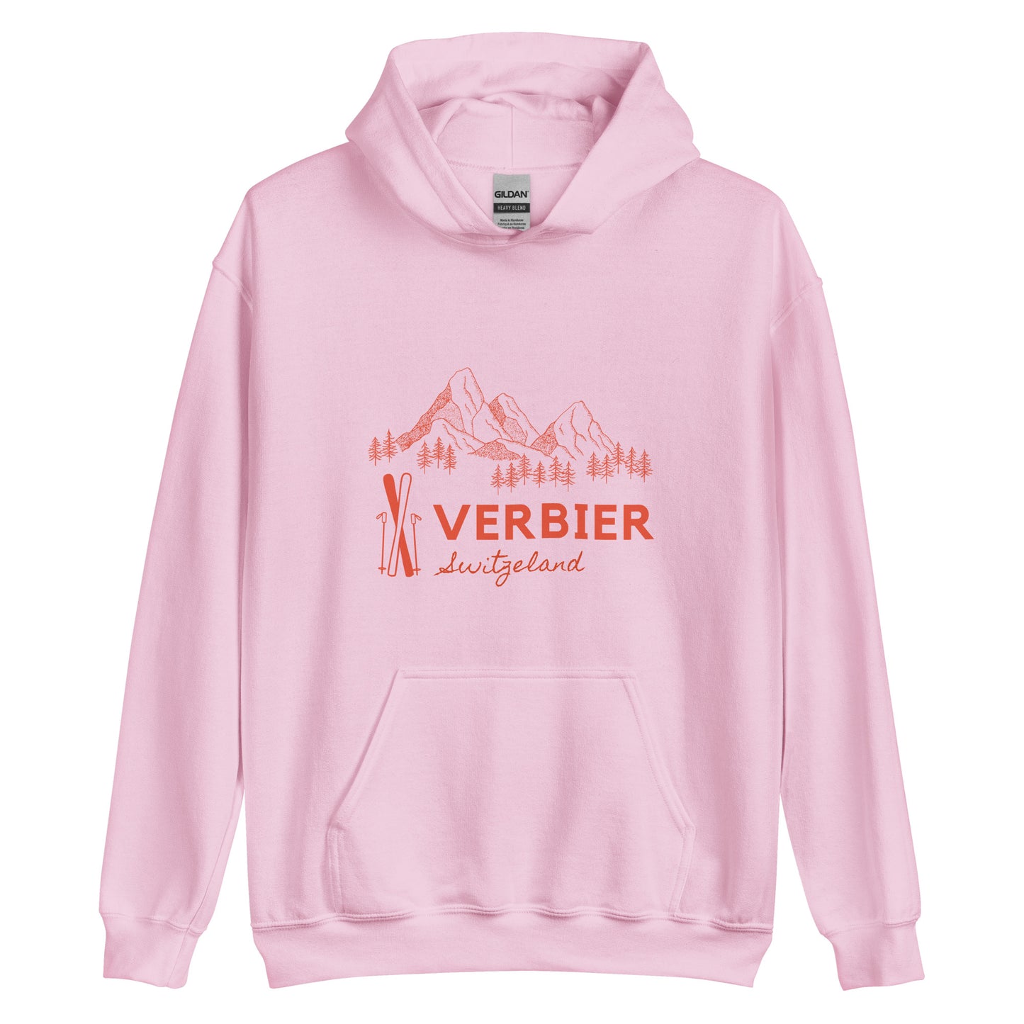 Verbier Switzerland apres ski men Hoodie