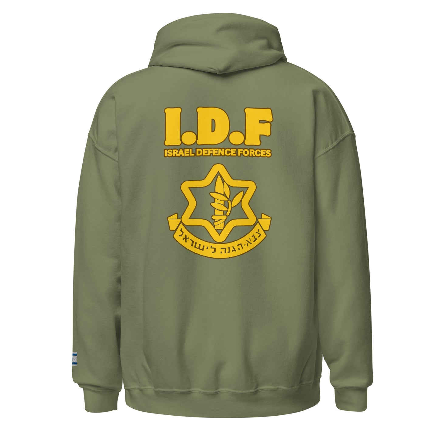 Vintage IDF logo imbordered men's Hoodie