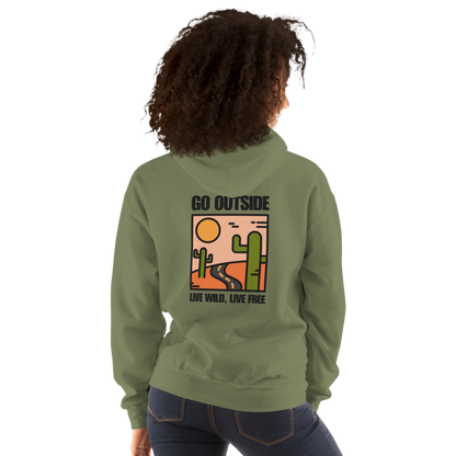 Go outside  Women's  Hoodie