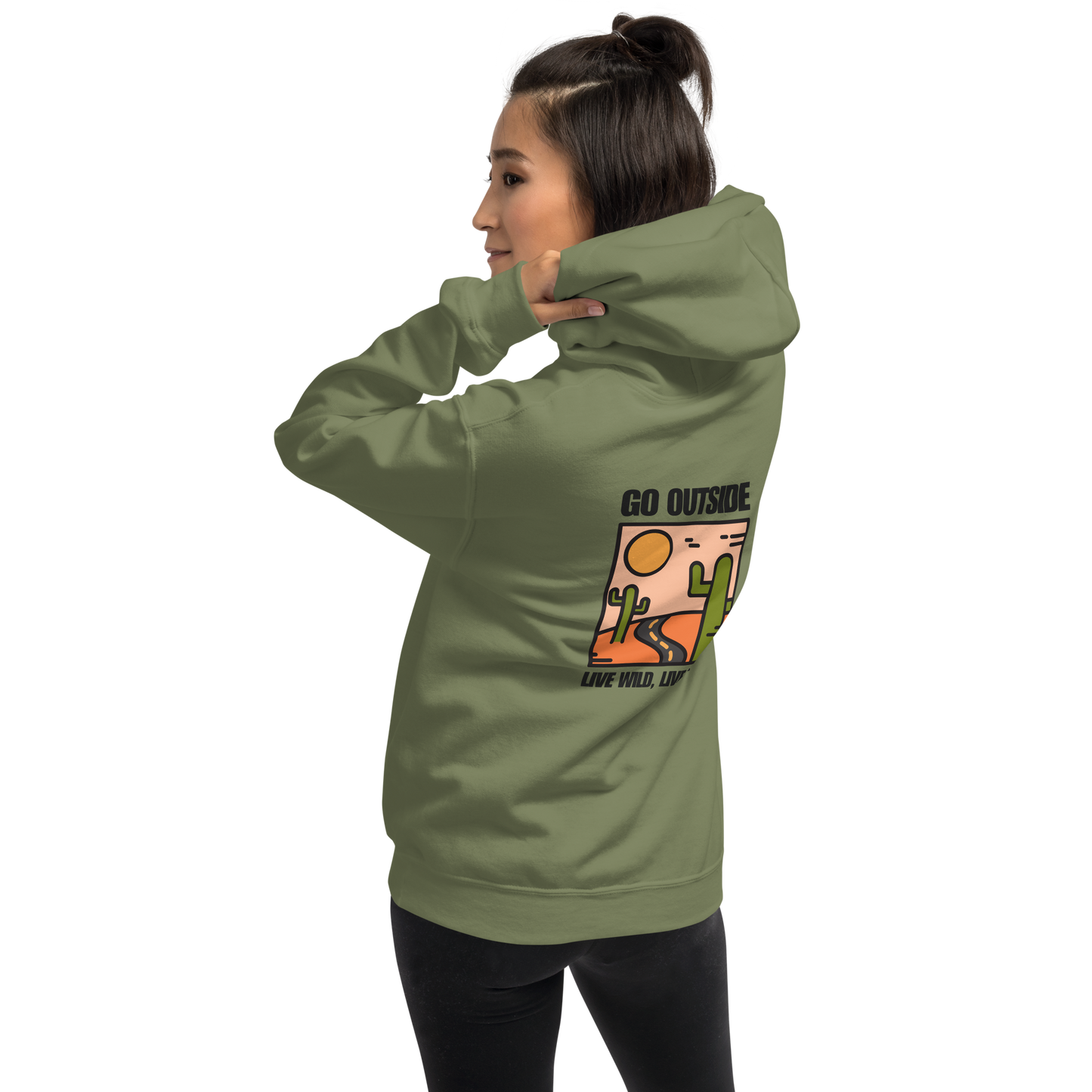 Go outside  Women's  Hoodie