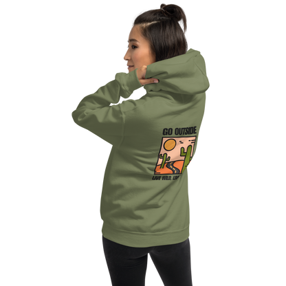 Go outside  Women's  Hoodie