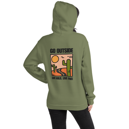 Go outside  Women's  Hoodie