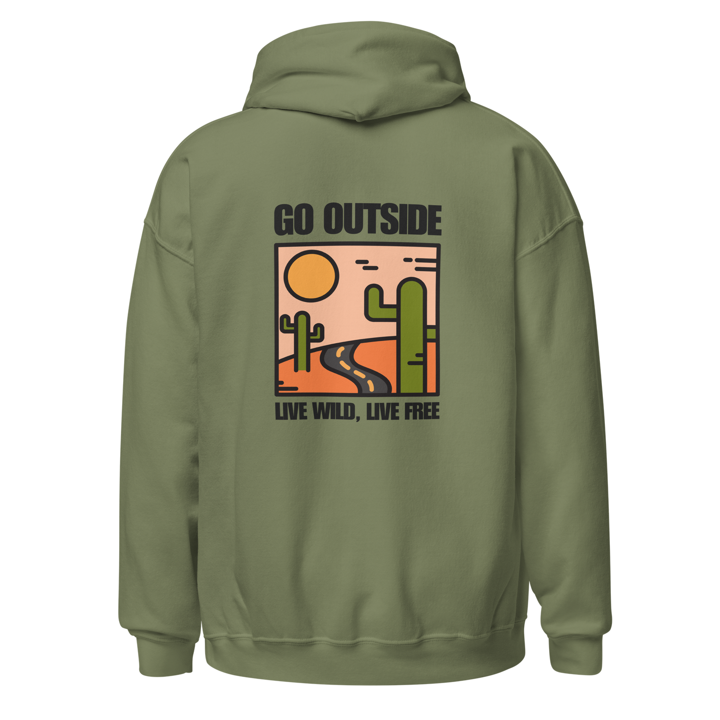 Go outside  Women's  Hoodie