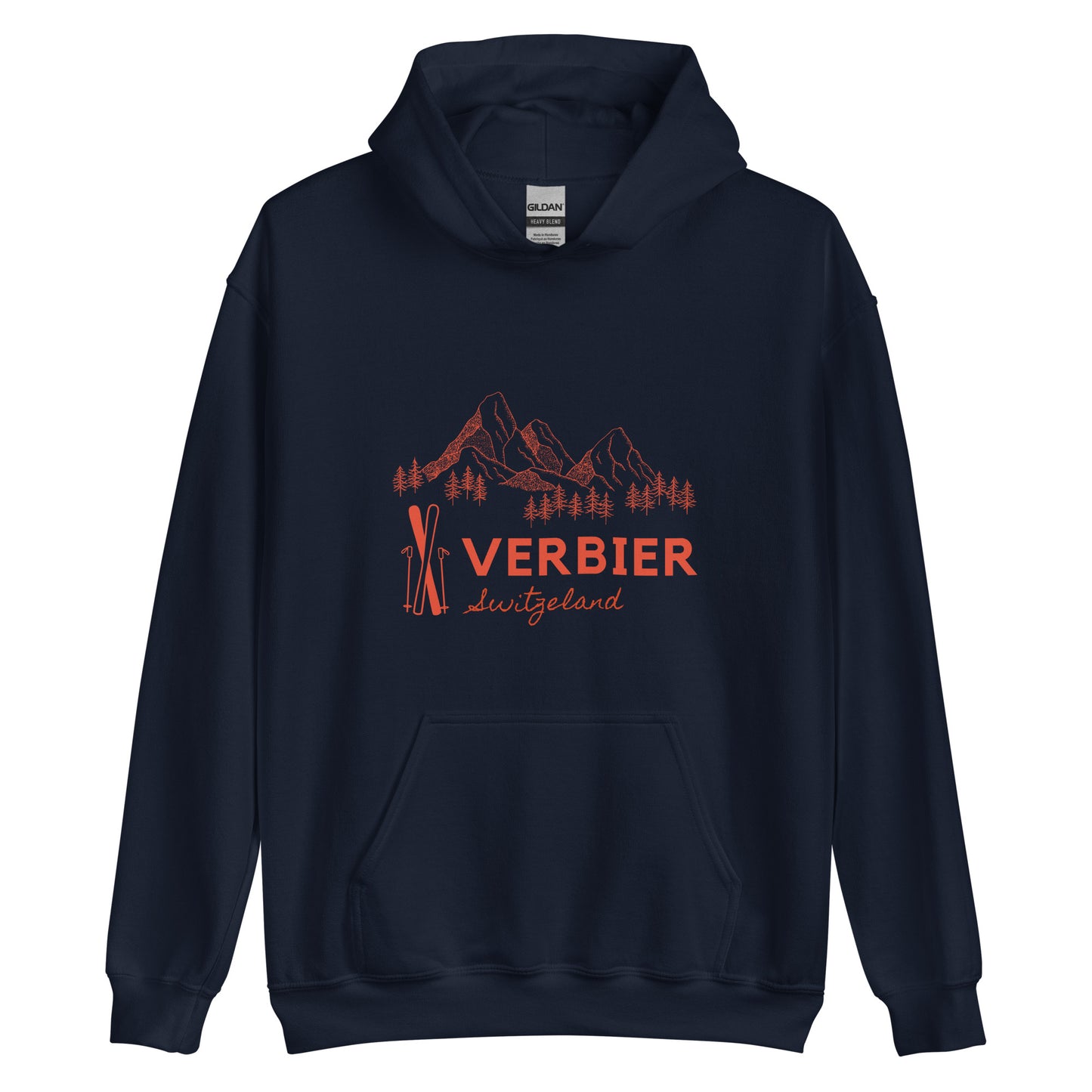 Verbier Switzerland apres ski men Hoodie