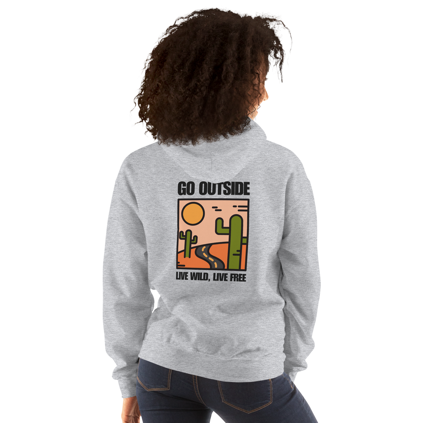 Go outside  Women's  Hoodie