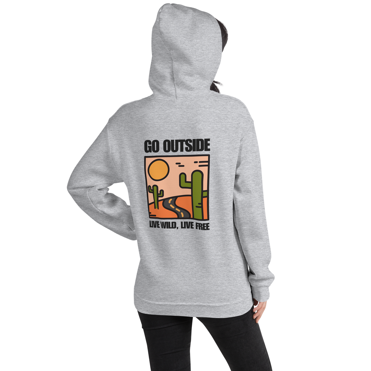 Go outside  Women's  Hoodie