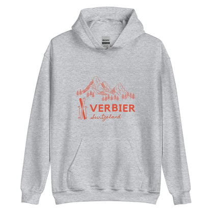 Verbier Switzerland apres ski women's Hoodie