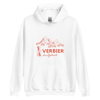 Verbier Switzerland apres ski men Hoodie