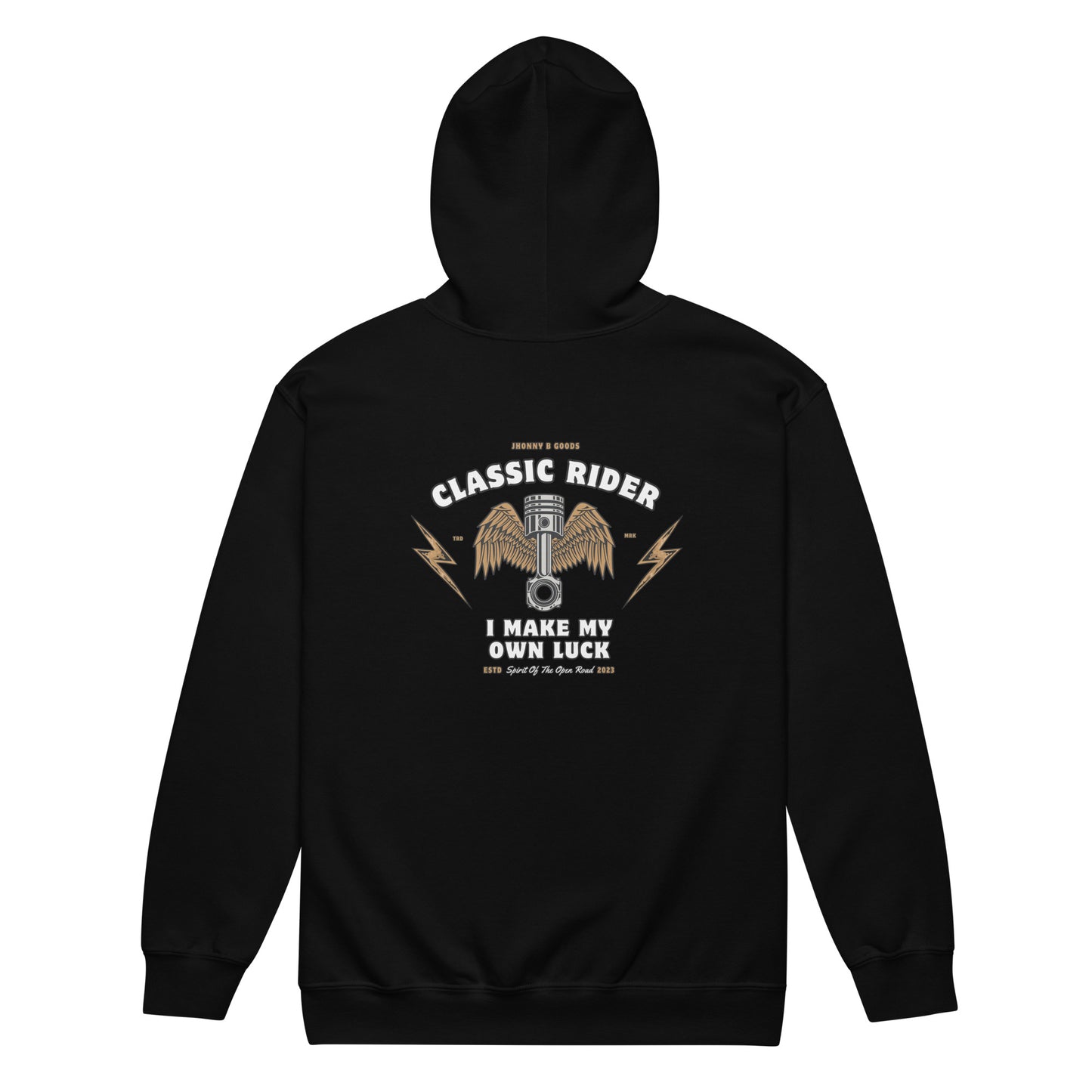 Classic Rider men's heavy blend zip hoodie