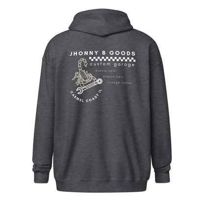 JBG Custom Garage Unisex heavy blend zip hoodie