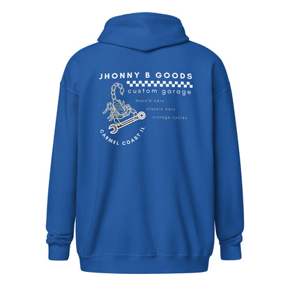 JBG Custom Garage Unisex heavy blend zip hoodie