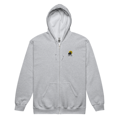 Go Wild - Bear heavy blend zip hoodie