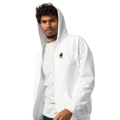 Go Wild - Bear heavy blend zip hoodie