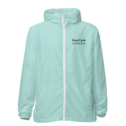 Men's Its all About The Journey  lightweight zip up windbreaker