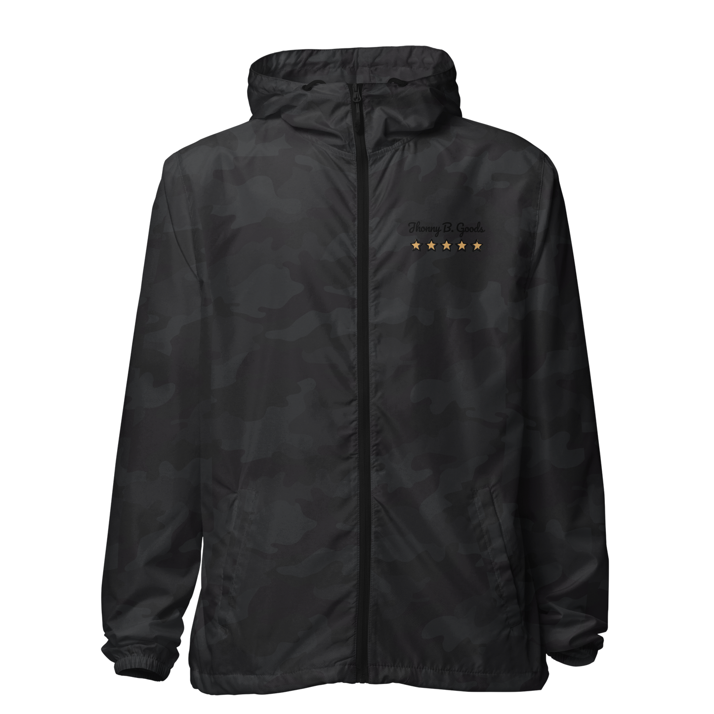 Men's Its all About The Journey  lightweight zip up windbreaker