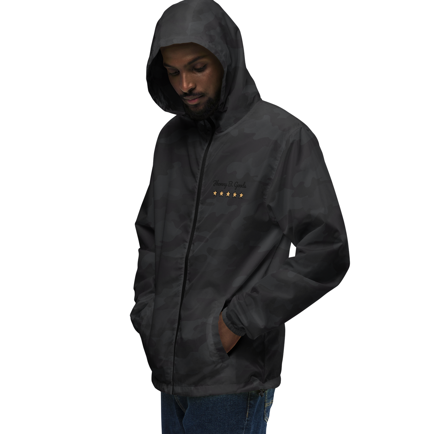 Men's Live Free Or Die  lightweight zip up windbreaker