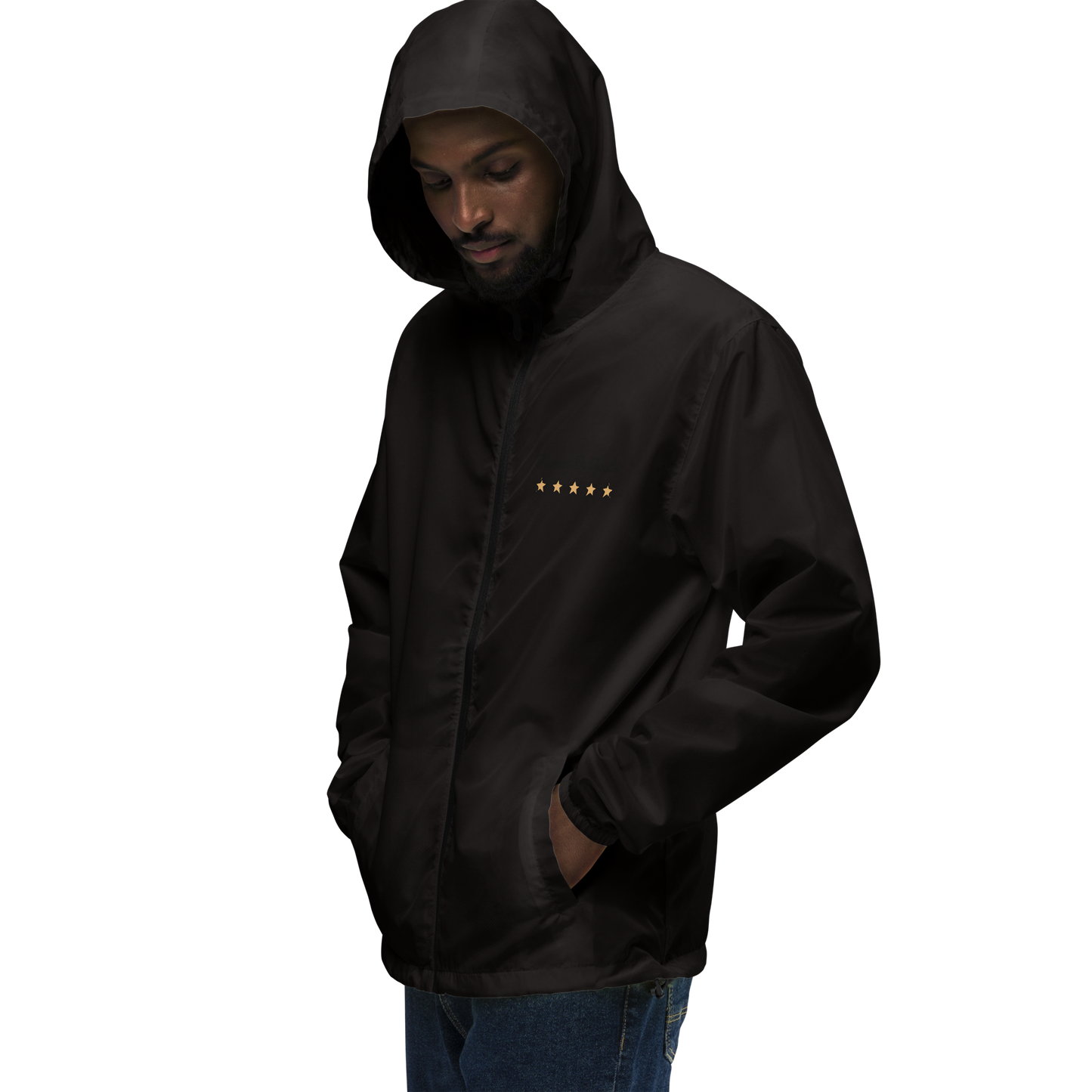 Men's Live Free Or Die  lightweight zip up windbreaker