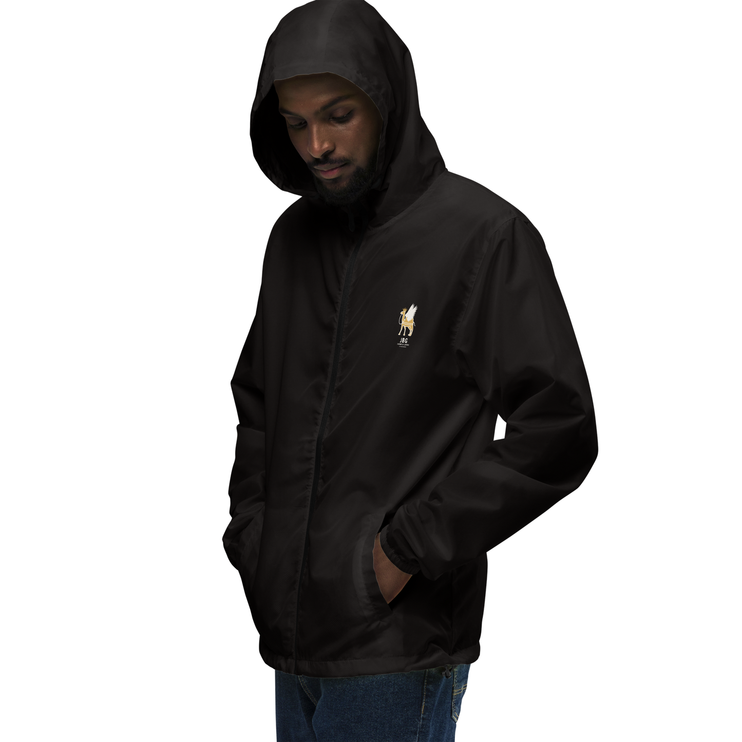 Men's Get Away From The City zip up windbreaker