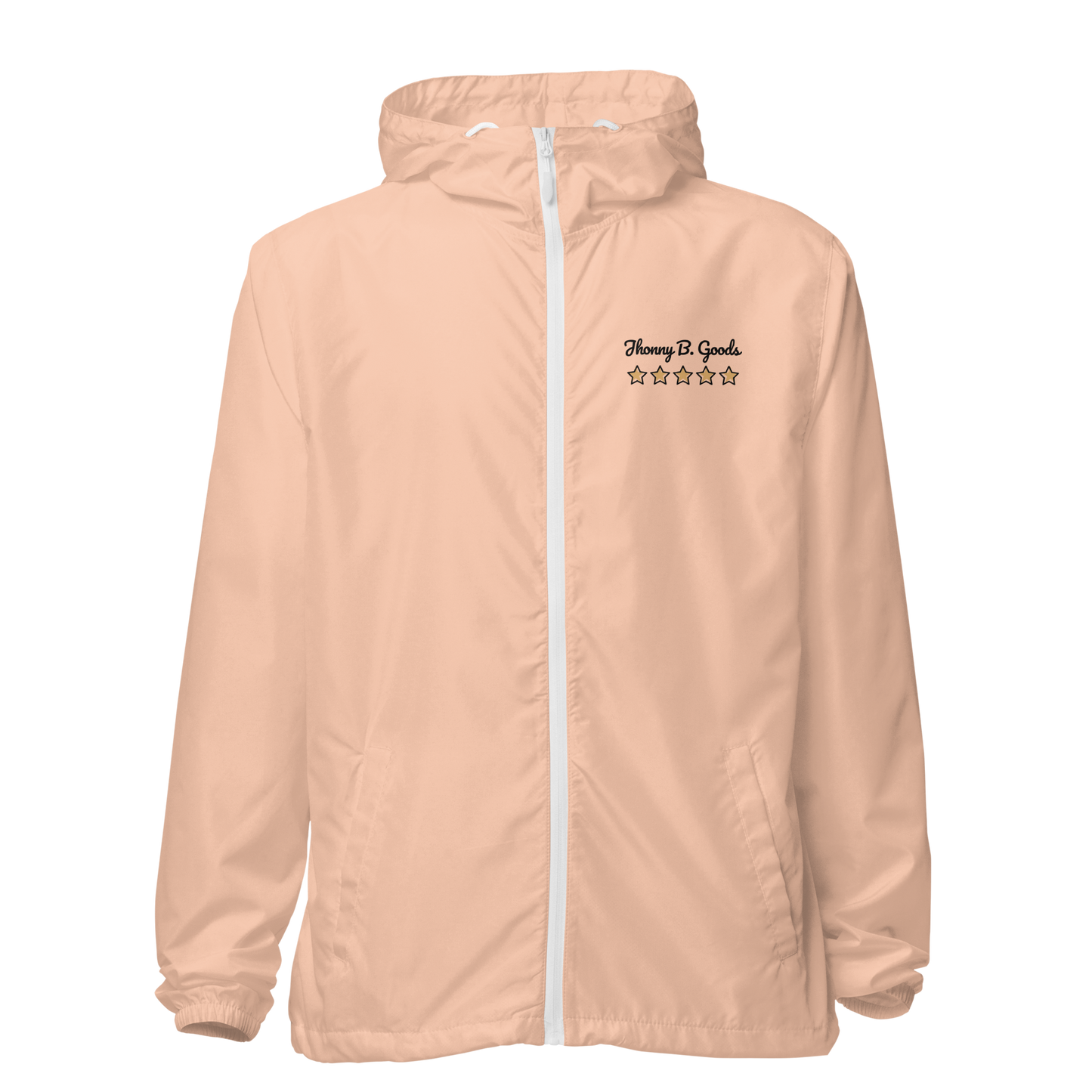 Men's Its all About The Journey  lightweight zip up windbreaker