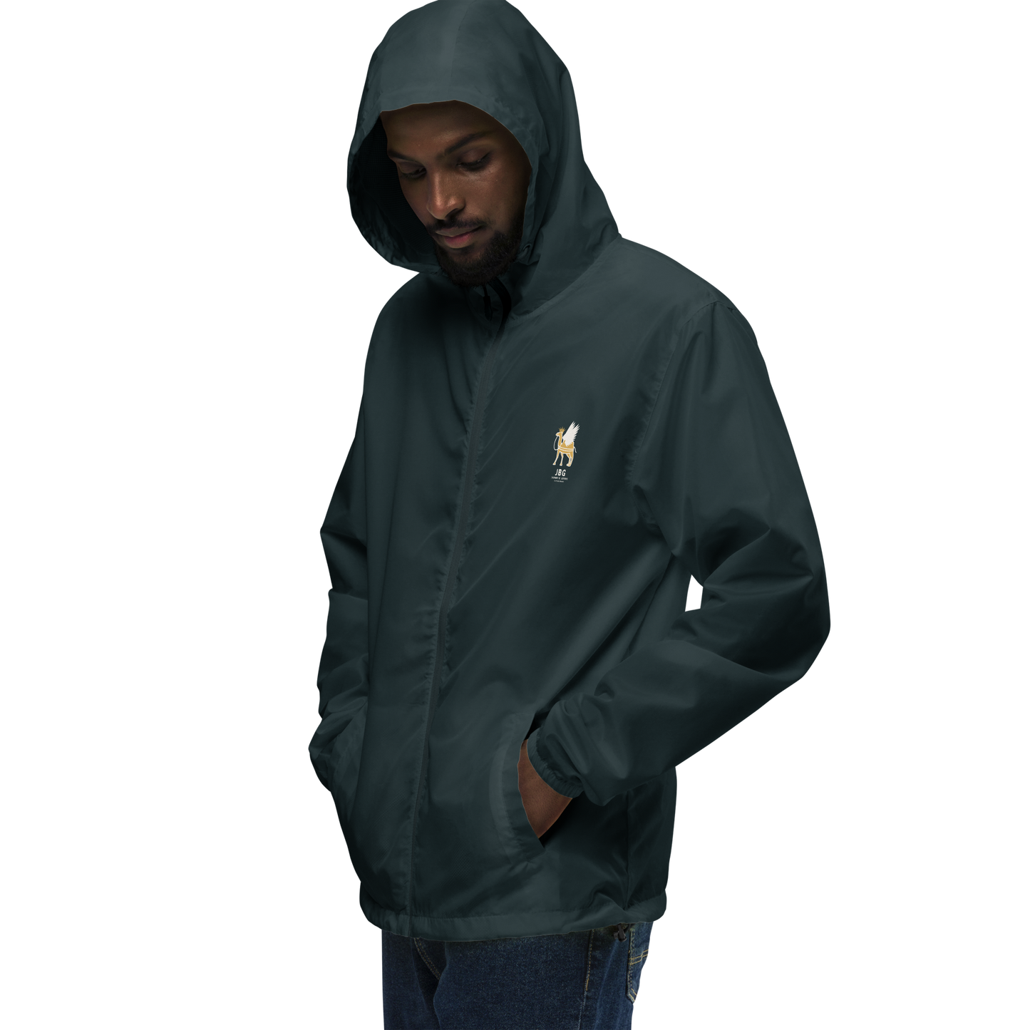 Men's Get Away From The City zip up windbreaker