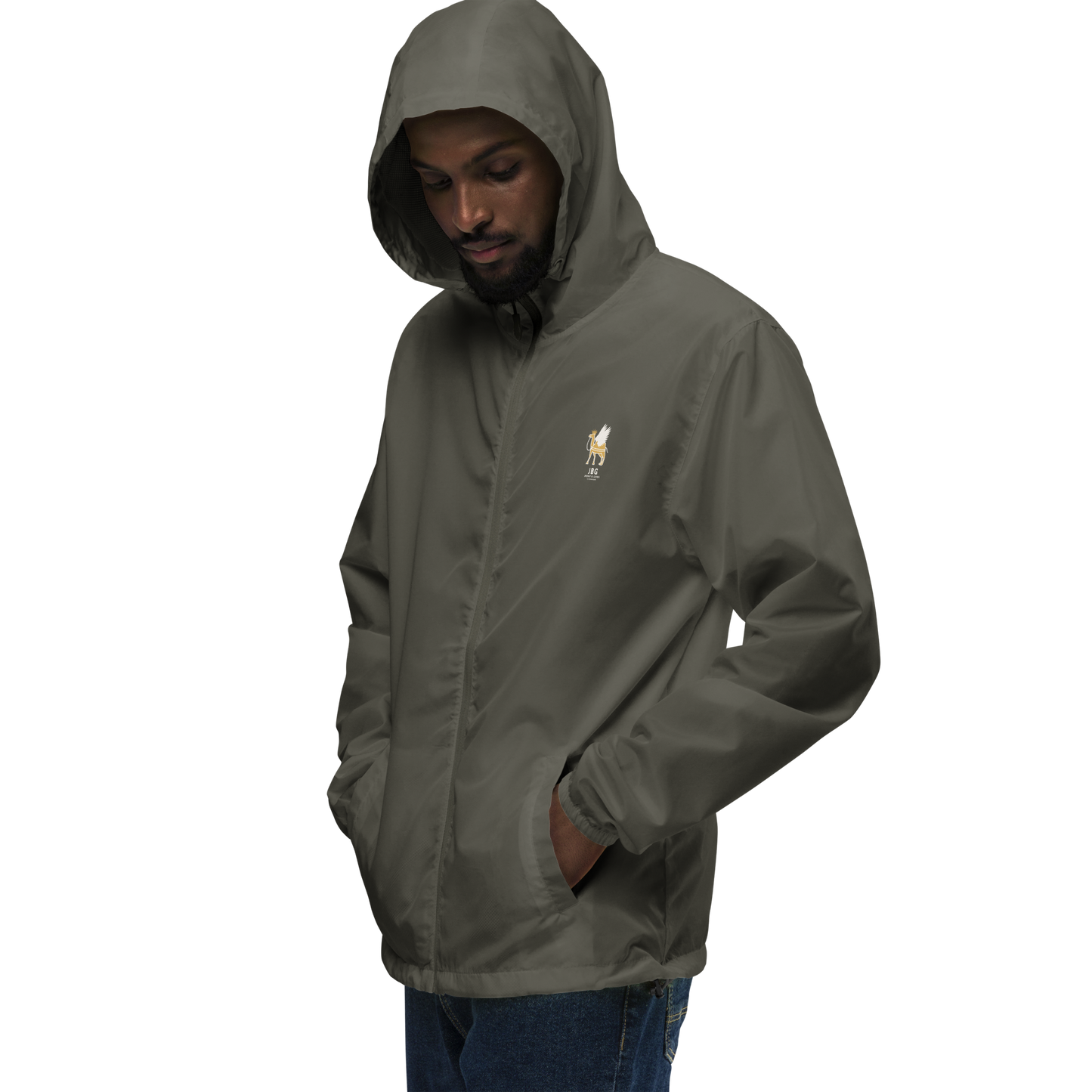 Men's Welcom to The Desert lightweight zip up windbreaker