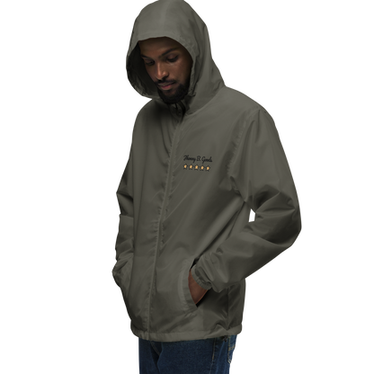 Men's Live Free Or Die  lightweight zip up windbreaker