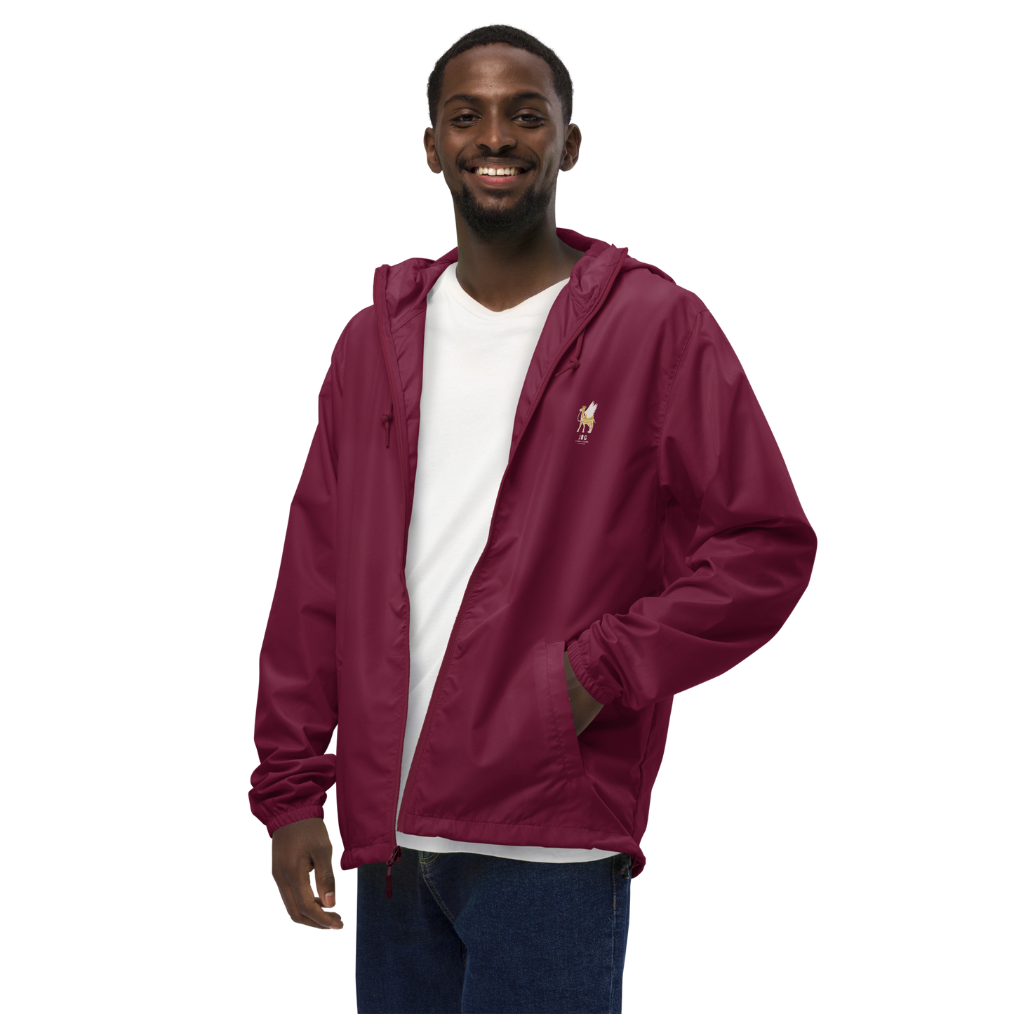 Men's Welcom to The Desert lightweight zip up windbreaker