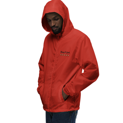 Men's Live Free Or Die  lightweight zip up windbreaker