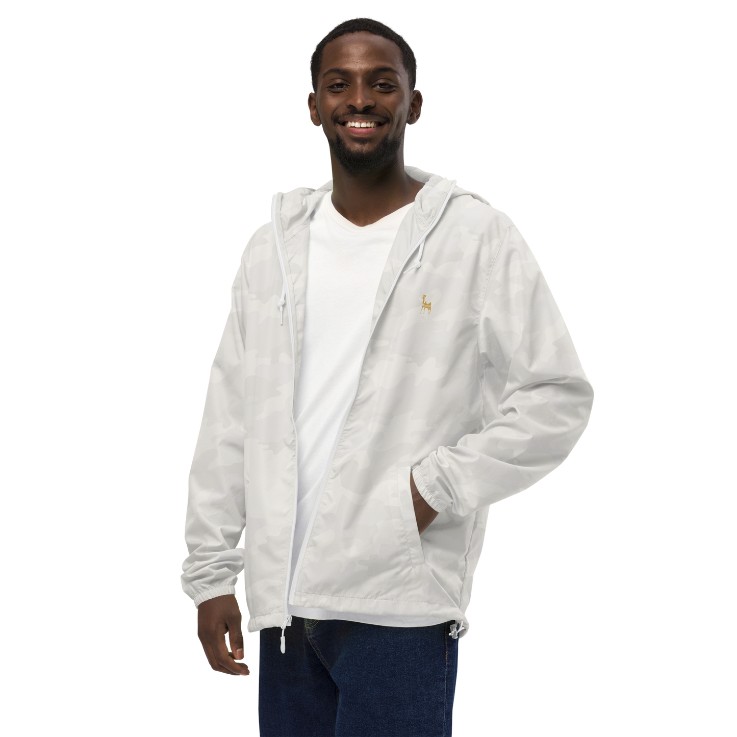 Men's Welcom to The Desert lightweight zip up windbreaker