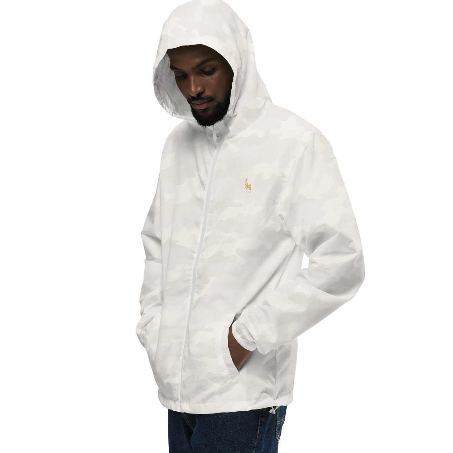 Men's Welcom to The Desert lightweight zip up windbreaker