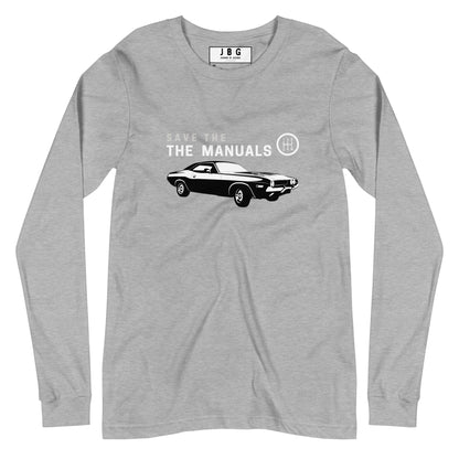 Save the Manuals men's Long Sleeve Tee