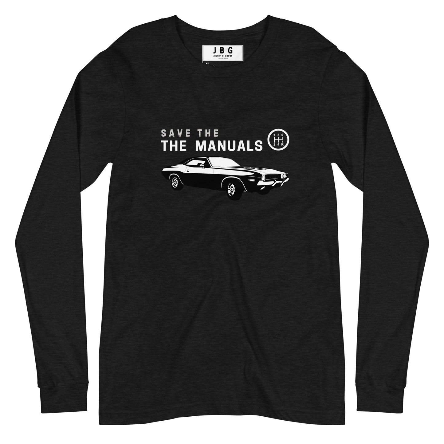 Save the Manuals men's Long Sleeve Tee