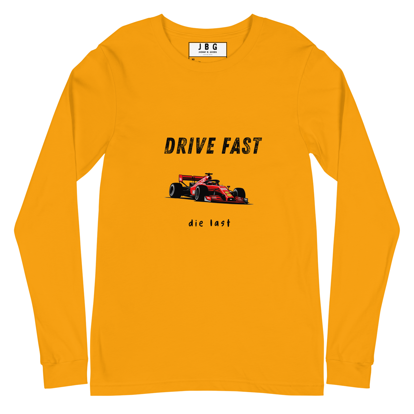 Drive Fast men's Long Sleeve Tee