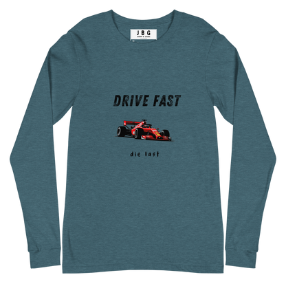 Drive Fast men's Long Sleeve Tee