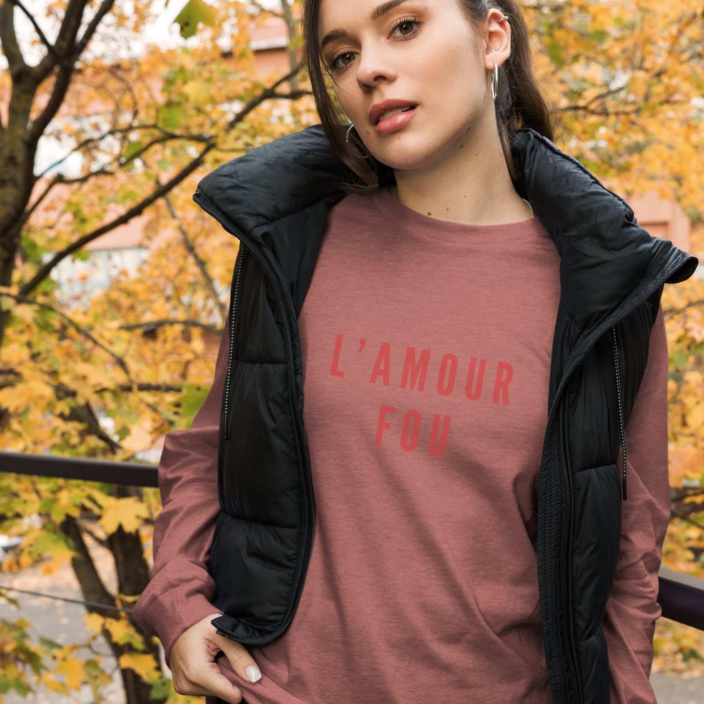 l'amour Fou womens Long Sleeve Tee