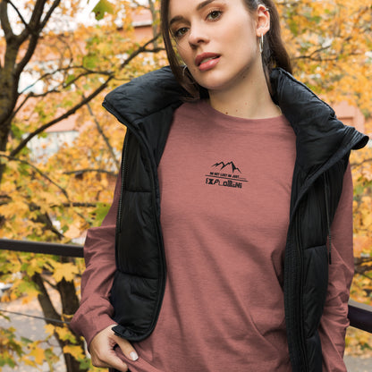 Not Lost Embroiderd Women's Long Sleeve Tee