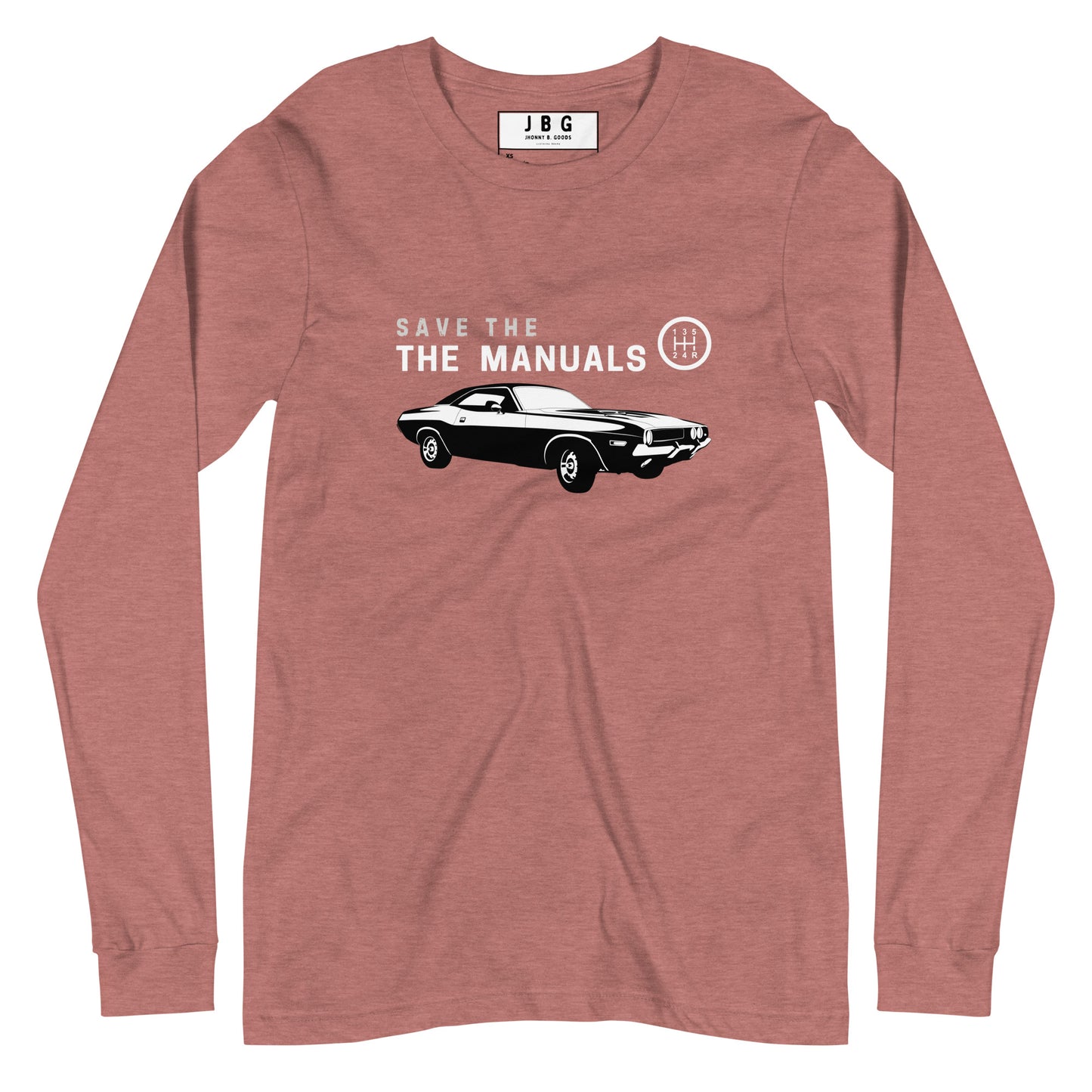 Save the Manuals men's Long Sleeve Tee