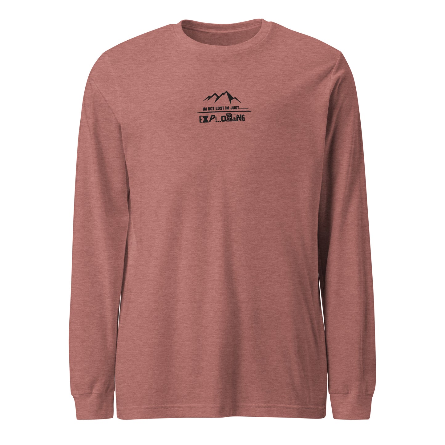 Not Lost Embroiderd Women's Long Sleeve Tee