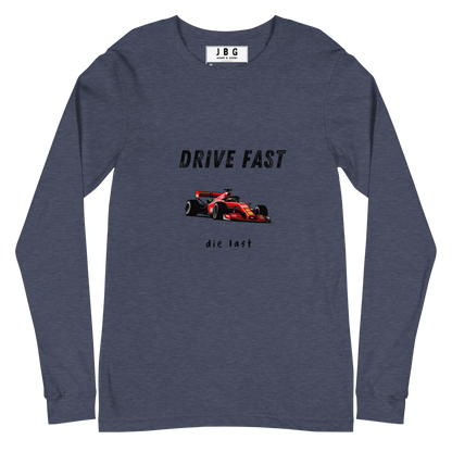 Drive Fast men's Long Sleeve Tee