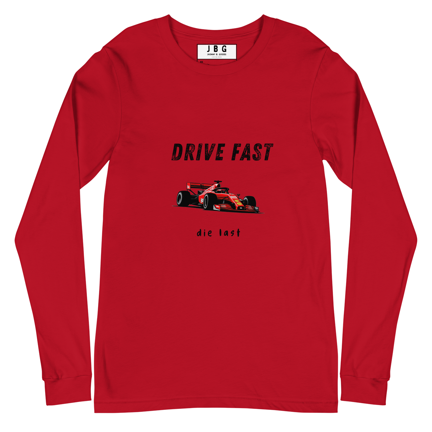 Drive Fast men's Long Sleeve Tee