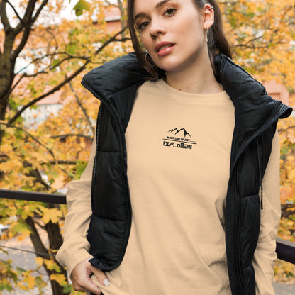 Not Lost Embroiderd Women's Long Sleeve Tee